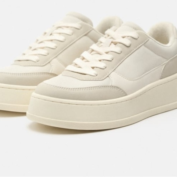 🔥🔥new inventory🔥🔥Nwt-Zara- Platform sneakers-size 6 - Picture 1 of 7